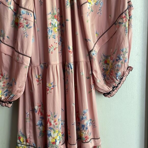 THE GREAT The Sachet Dress Cherry Blossom Floral - Picture 12 of 16